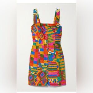 FARM Rio Multicolor Geometric Mini Dress